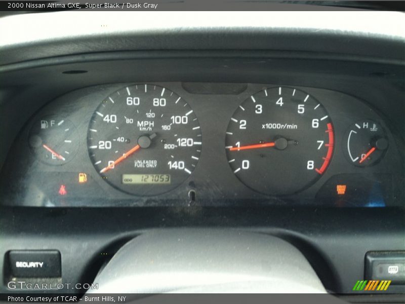 Super Black / Dusk Gray 2000 Nissan Altima GXE