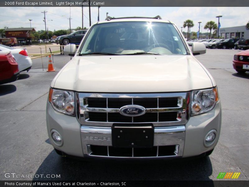 Light Sage Metallic / Camel 2008 Ford Escape Limited