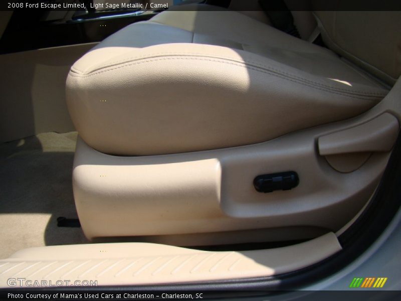 Light Sage Metallic / Camel 2008 Ford Escape Limited