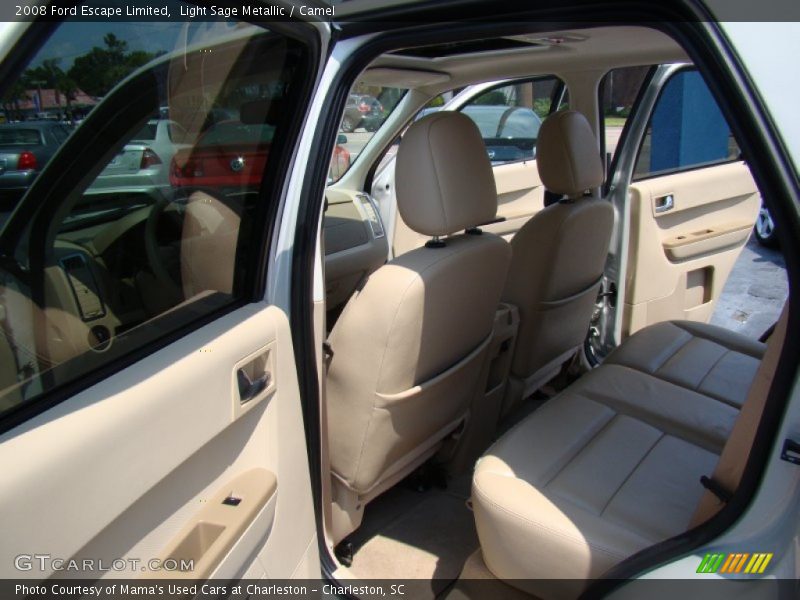 Light Sage Metallic / Camel 2008 Ford Escape Limited