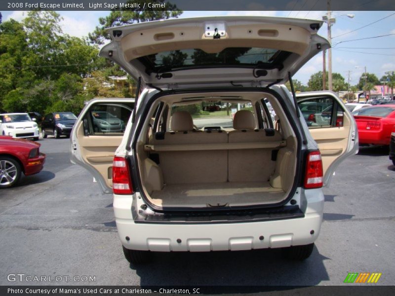 Light Sage Metallic / Camel 2008 Ford Escape Limited