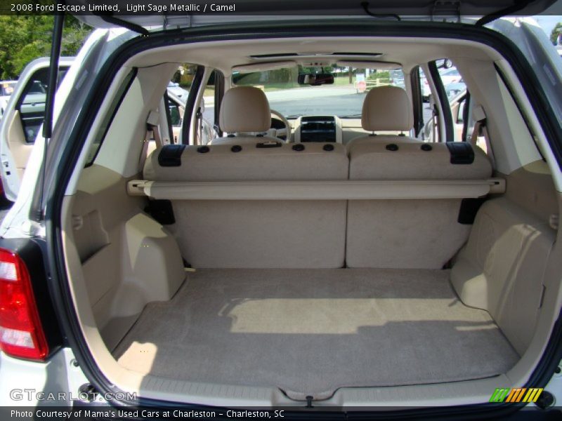 Light Sage Metallic / Camel 2008 Ford Escape Limited