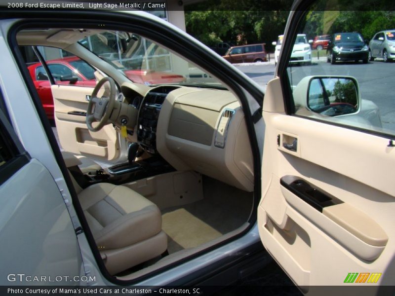 Light Sage Metallic / Camel 2008 Ford Escape Limited