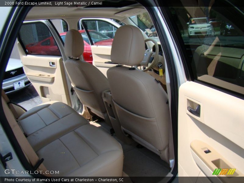 Light Sage Metallic / Camel 2008 Ford Escape Limited