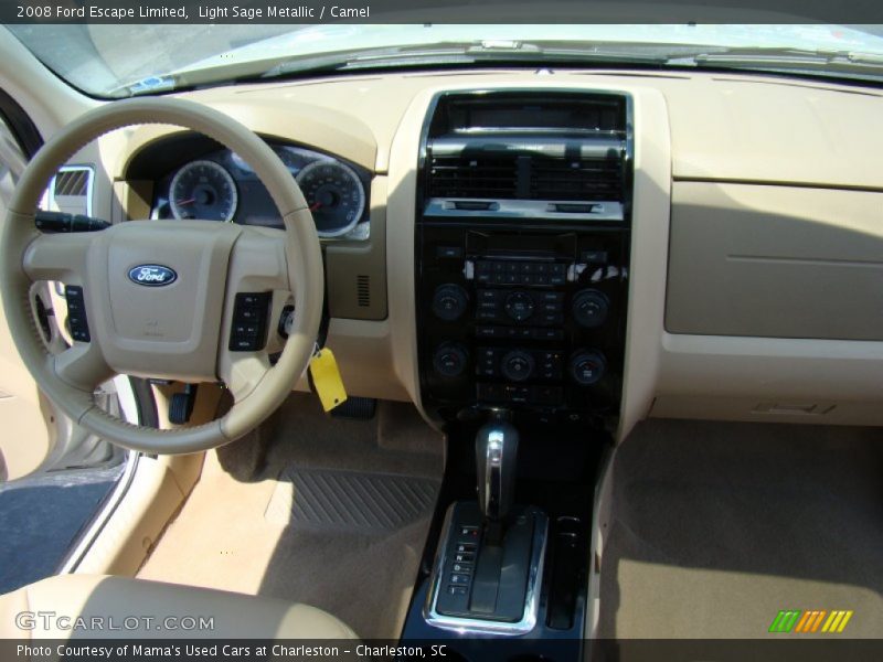 Light Sage Metallic / Camel 2008 Ford Escape Limited