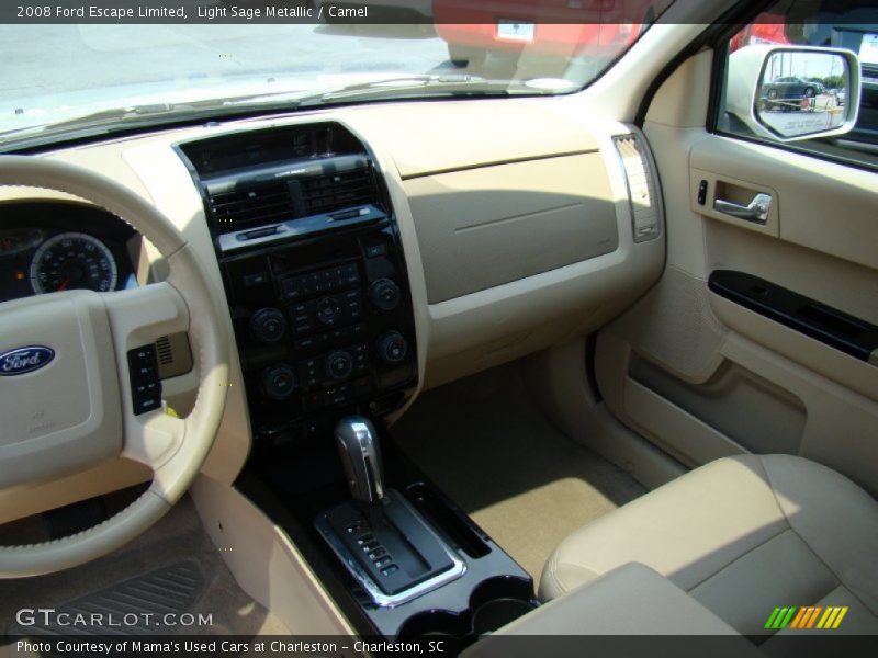 Light Sage Metallic / Camel 2008 Ford Escape Limited