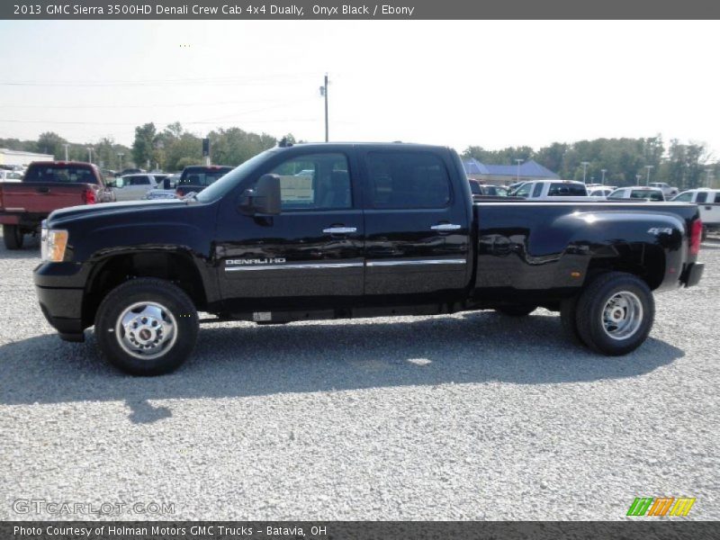  2013 Sierra 3500HD Denali Crew Cab 4x4 Dually Onyx Black