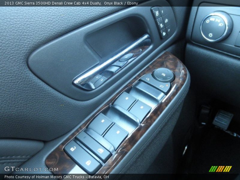 Controls of 2013 Sierra 3500HD Denali Crew Cab 4x4 Dually