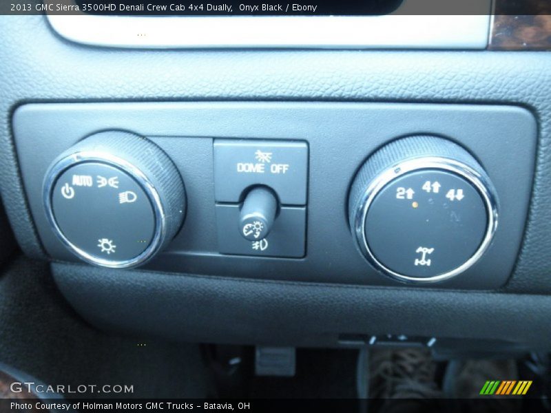 Controls of 2013 Sierra 3500HD Denali Crew Cab 4x4 Dually