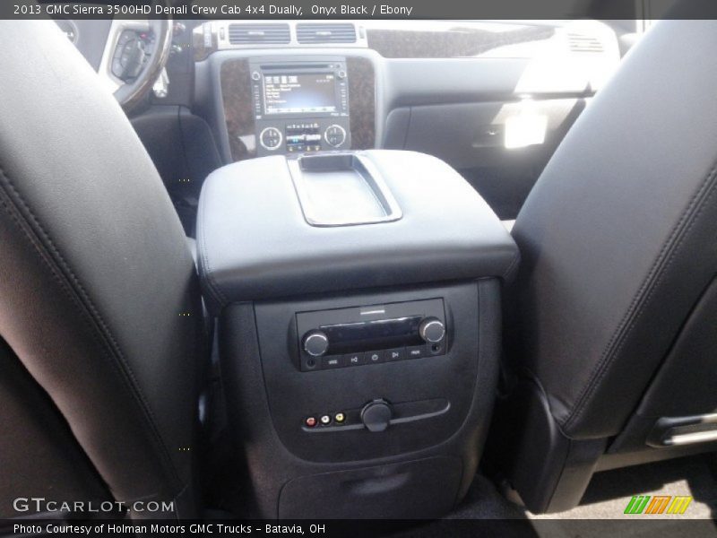 Onyx Black / Ebony 2013 GMC Sierra 3500HD Denali Crew Cab 4x4 Dually