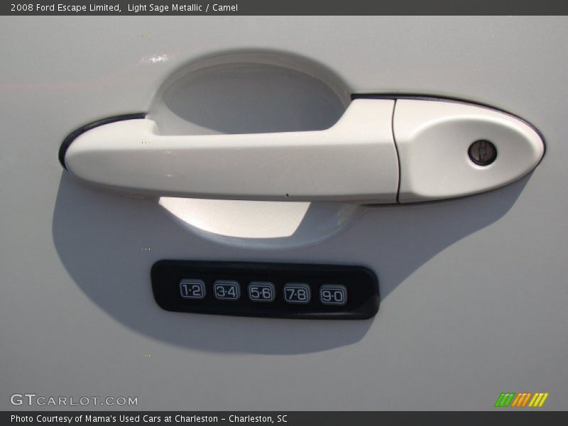 Light Sage Metallic / Camel 2008 Ford Escape Limited