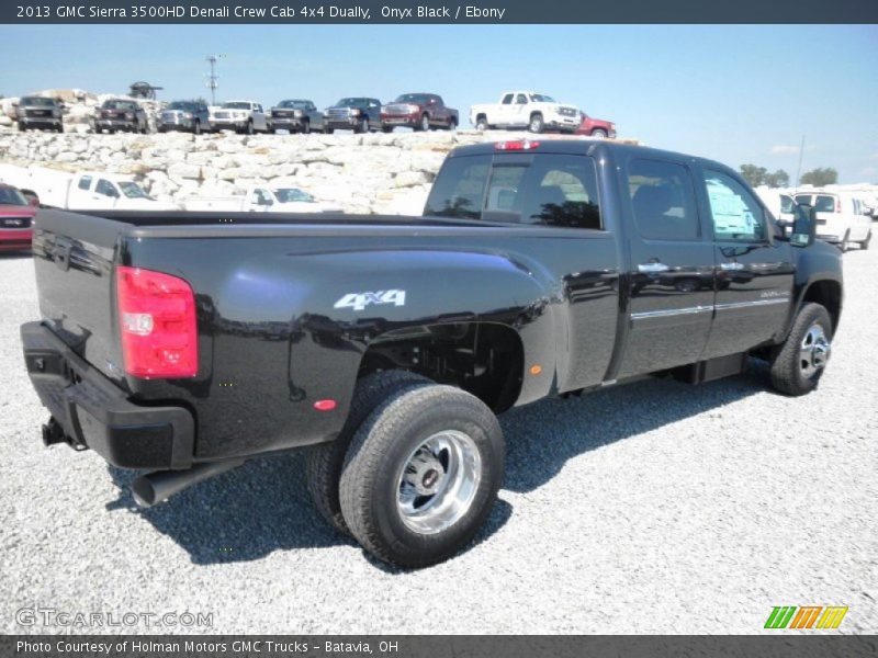  2013 Sierra 3500HD Denali Crew Cab 4x4 Dually Onyx Black