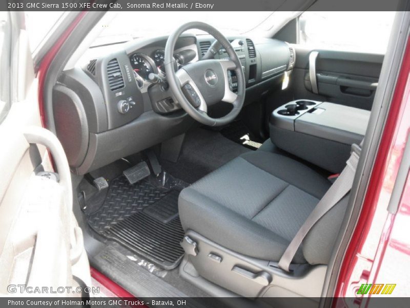  2013 Sierra 1500 XFE Crew Cab Ebony Interior