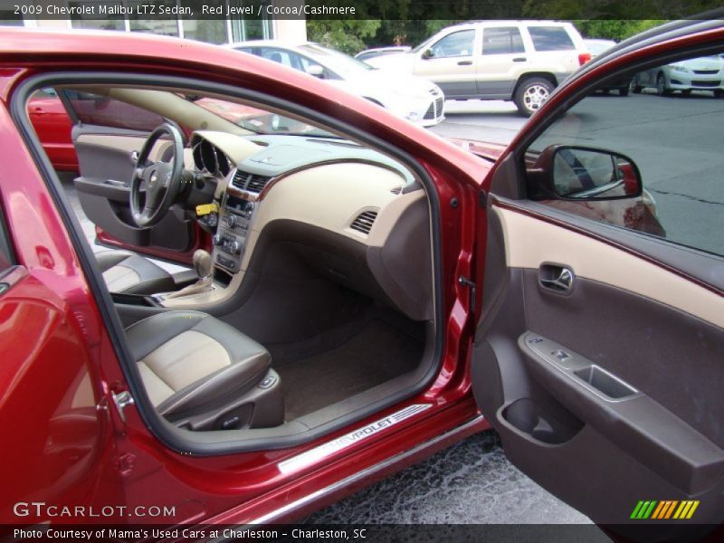Red Jewel / Cocoa/Cashmere 2009 Chevrolet Malibu LTZ Sedan