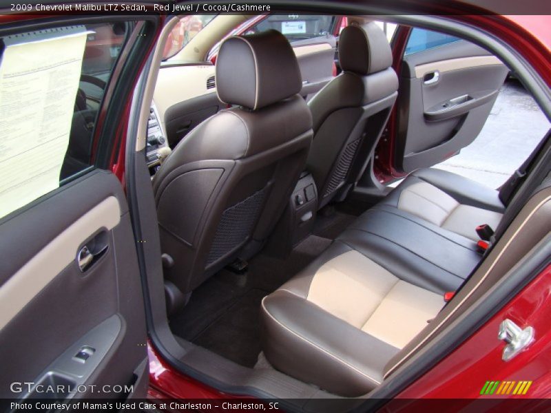 Red Jewel / Cocoa/Cashmere 2009 Chevrolet Malibu LTZ Sedan