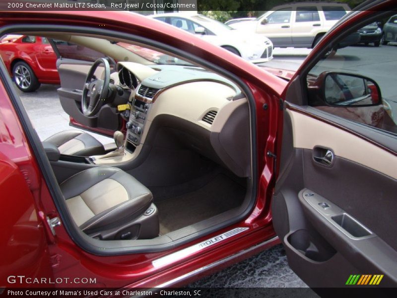 Red Jewel / Cocoa/Cashmere 2009 Chevrolet Malibu LTZ Sedan