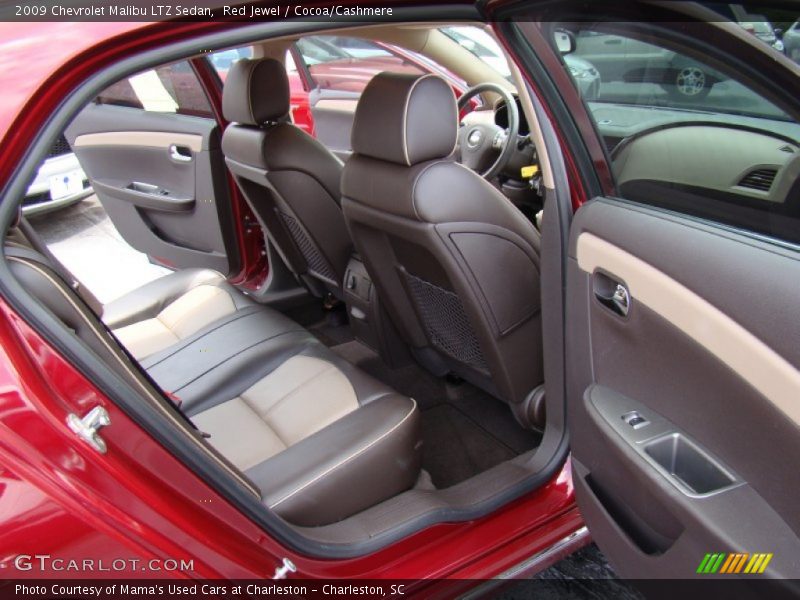 Red Jewel / Cocoa/Cashmere 2009 Chevrolet Malibu LTZ Sedan
