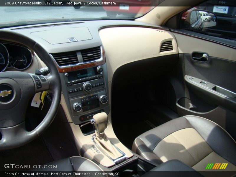 Red Jewel / Cocoa/Cashmere 2009 Chevrolet Malibu LTZ Sedan