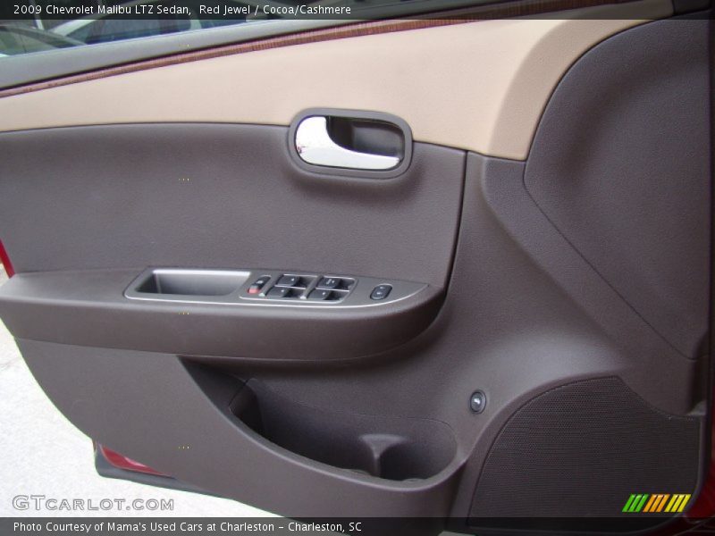 Red Jewel / Cocoa/Cashmere 2009 Chevrolet Malibu LTZ Sedan