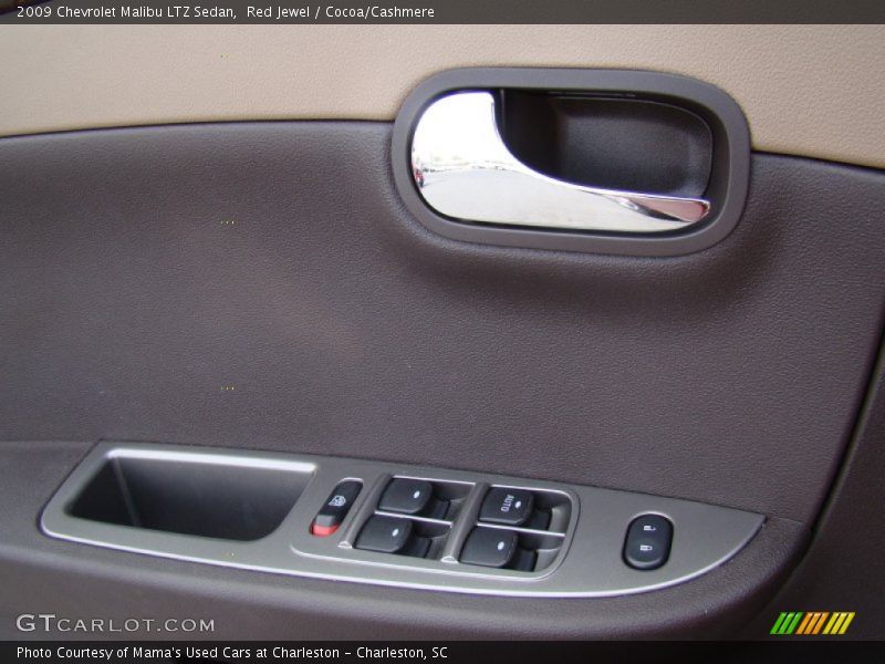 Red Jewel / Cocoa/Cashmere 2009 Chevrolet Malibu LTZ Sedan