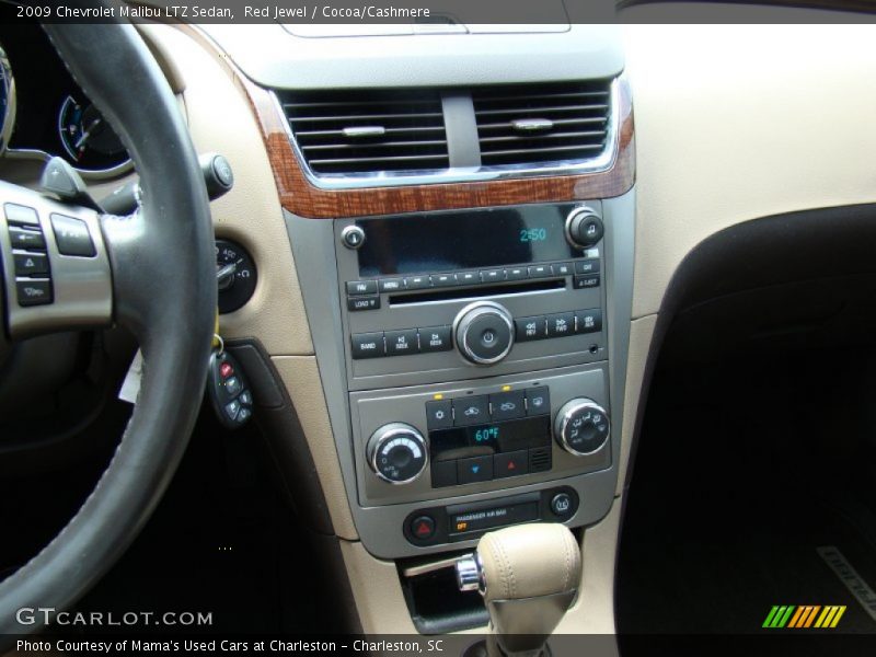 Red Jewel / Cocoa/Cashmere 2009 Chevrolet Malibu LTZ Sedan