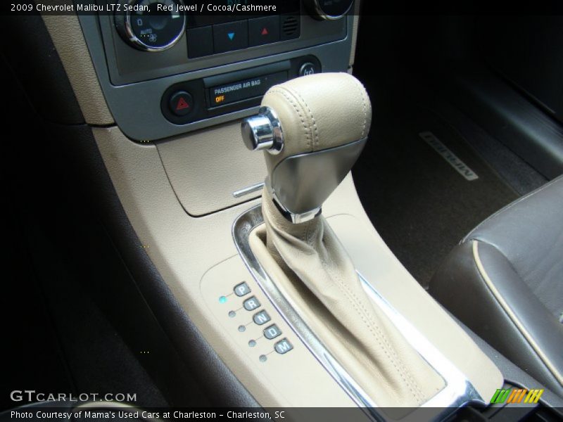 Red Jewel / Cocoa/Cashmere 2009 Chevrolet Malibu LTZ Sedan