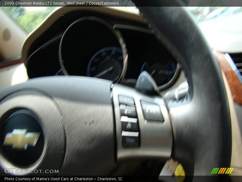 Red Jewel / Cocoa/Cashmere 2009 Chevrolet Malibu LTZ Sedan