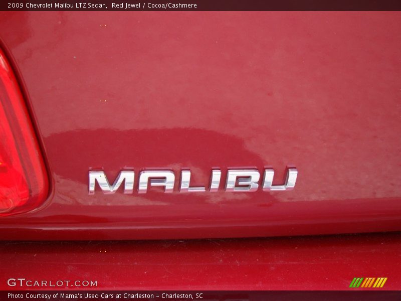 Red Jewel / Cocoa/Cashmere 2009 Chevrolet Malibu LTZ Sedan