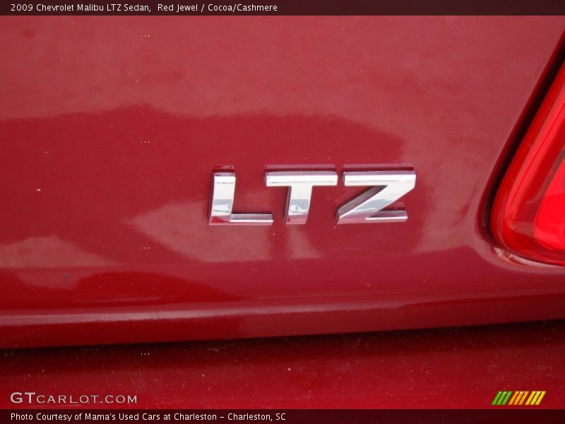 Red Jewel / Cocoa/Cashmere 2009 Chevrolet Malibu LTZ Sedan