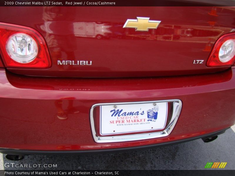 Red Jewel / Cocoa/Cashmere 2009 Chevrolet Malibu LTZ Sedan