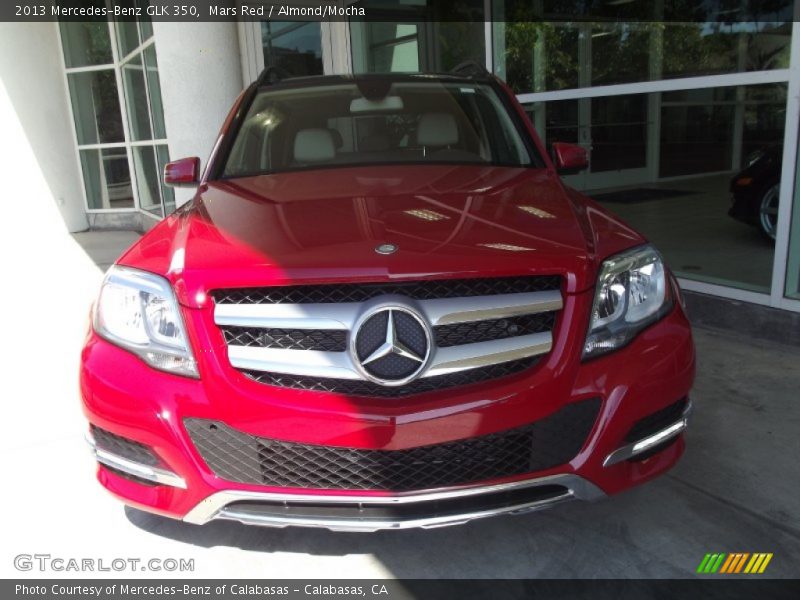 Mars Red / Almond/Mocha 2013 Mercedes-Benz GLK 350