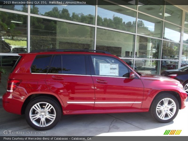 Mars Red / Almond/Mocha 2013 Mercedes-Benz GLK 350
