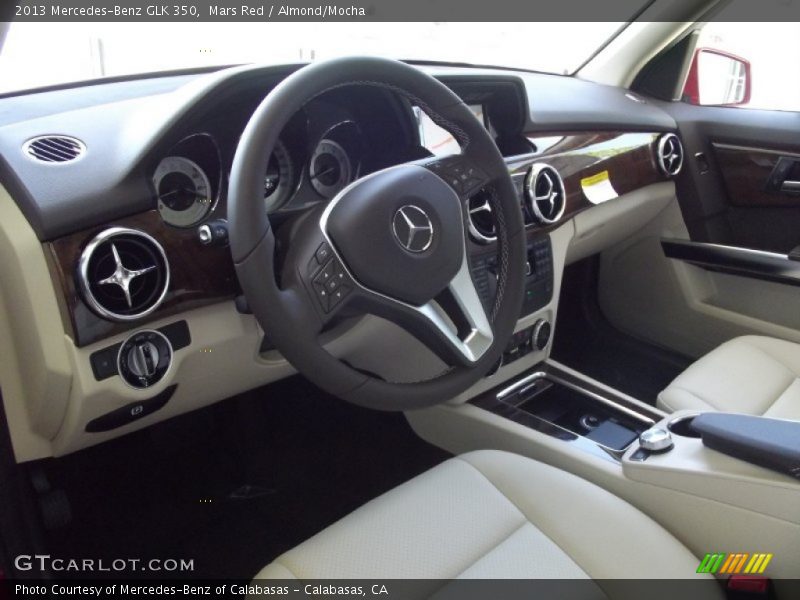 Mars Red / Almond/Mocha 2013 Mercedes-Benz GLK 350