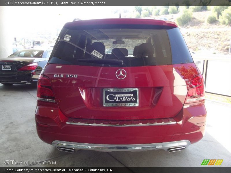 Mars Red / Almond/Mocha 2013 Mercedes-Benz GLK 350