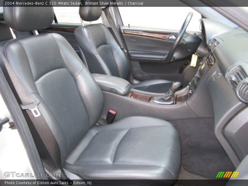 Brilliant Silver Metallic / Charcoal 2004 Mercedes-Benz C 320 4Matic Sedan