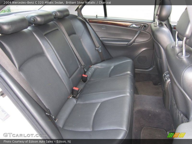 Brilliant Silver Metallic / Charcoal 2004 Mercedes-Benz C 320 4Matic Sedan