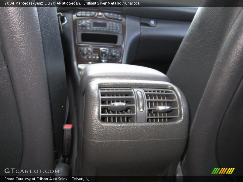 Brilliant Silver Metallic / Charcoal 2004 Mercedes-Benz C 320 4Matic Sedan