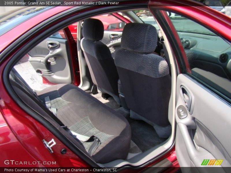 Sport Red Metallic / Dark Pewter 2005 Pontiac Grand Am SE Sedan