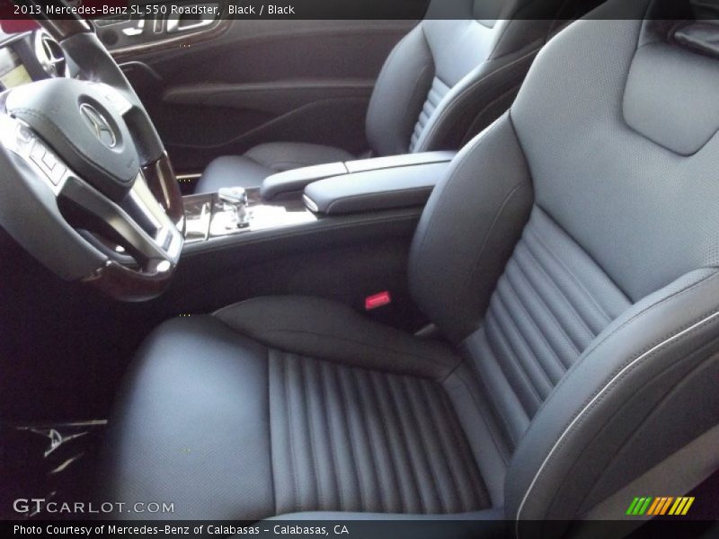 Black / Black 2013 Mercedes-Benz SL 550 Roadster