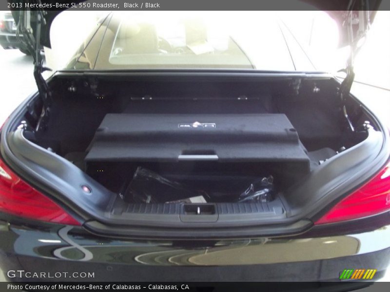 Black / Black 2013 Mercedes-Benz SL 550 Roadster