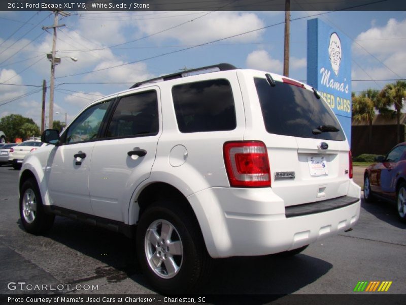 White Suede / Stone 2011 Ford Escape XLT V6