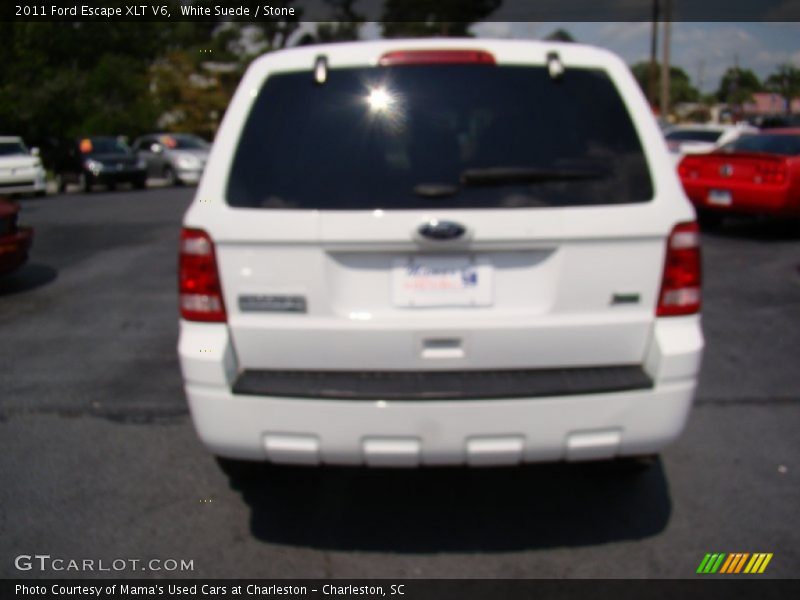 White Suede / Stone 2011 Ford Escape XLT V6