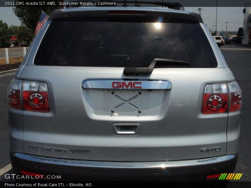 Quicksilver Metallic / Cashmere 2011 GMC Acadia SLT AWD