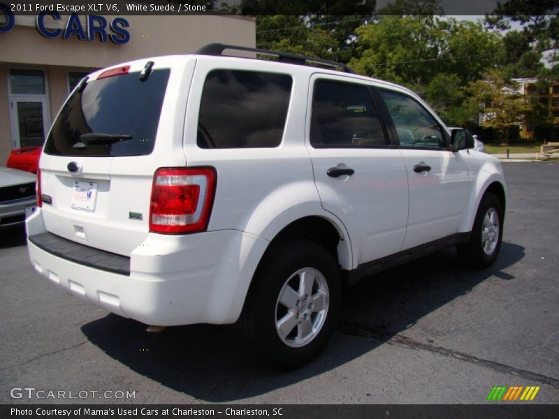 White Suede / Stone 2011 Ford Escape XLT V6