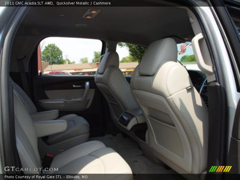 Quicksilver Metallic / Cashmere 2011 GMC Acadia SLT AWD