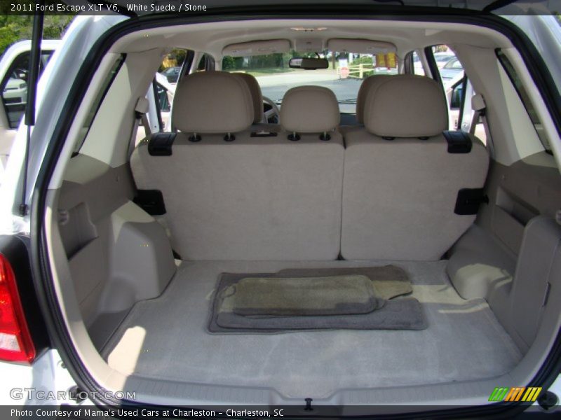 White Suede / Stone 2011 Ford Escape XLT V6