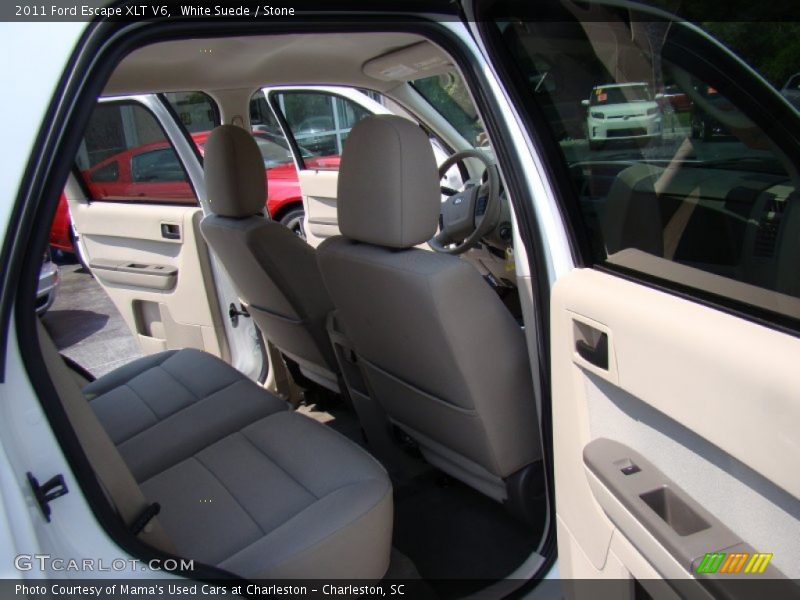 White Suede / Stone 2011 Ford Escape XLT V6