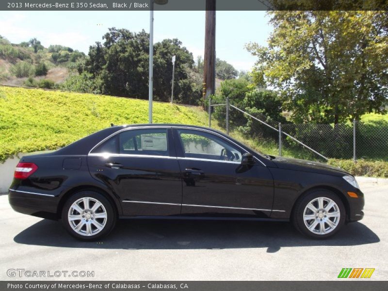 Black / Black 2013 Mercedes-Benz E 350 Sedan