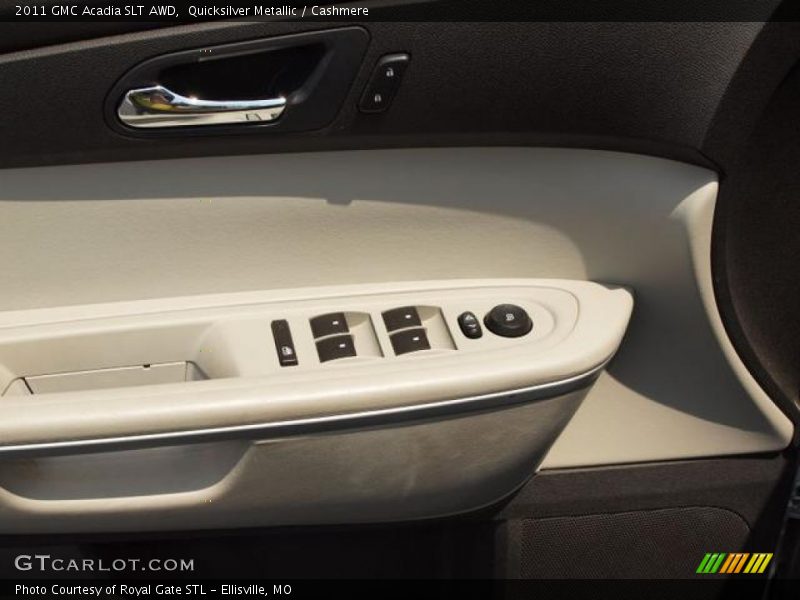 Quicksilver Metallic / Cashmere 2011 GMC Acadia SLT AWD