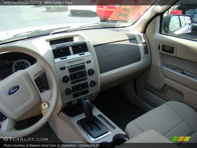White Suede / Stone 2011 Ford Escape XLT V6